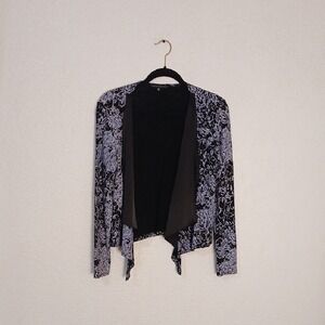 Helene Blake Black and White Cardigan